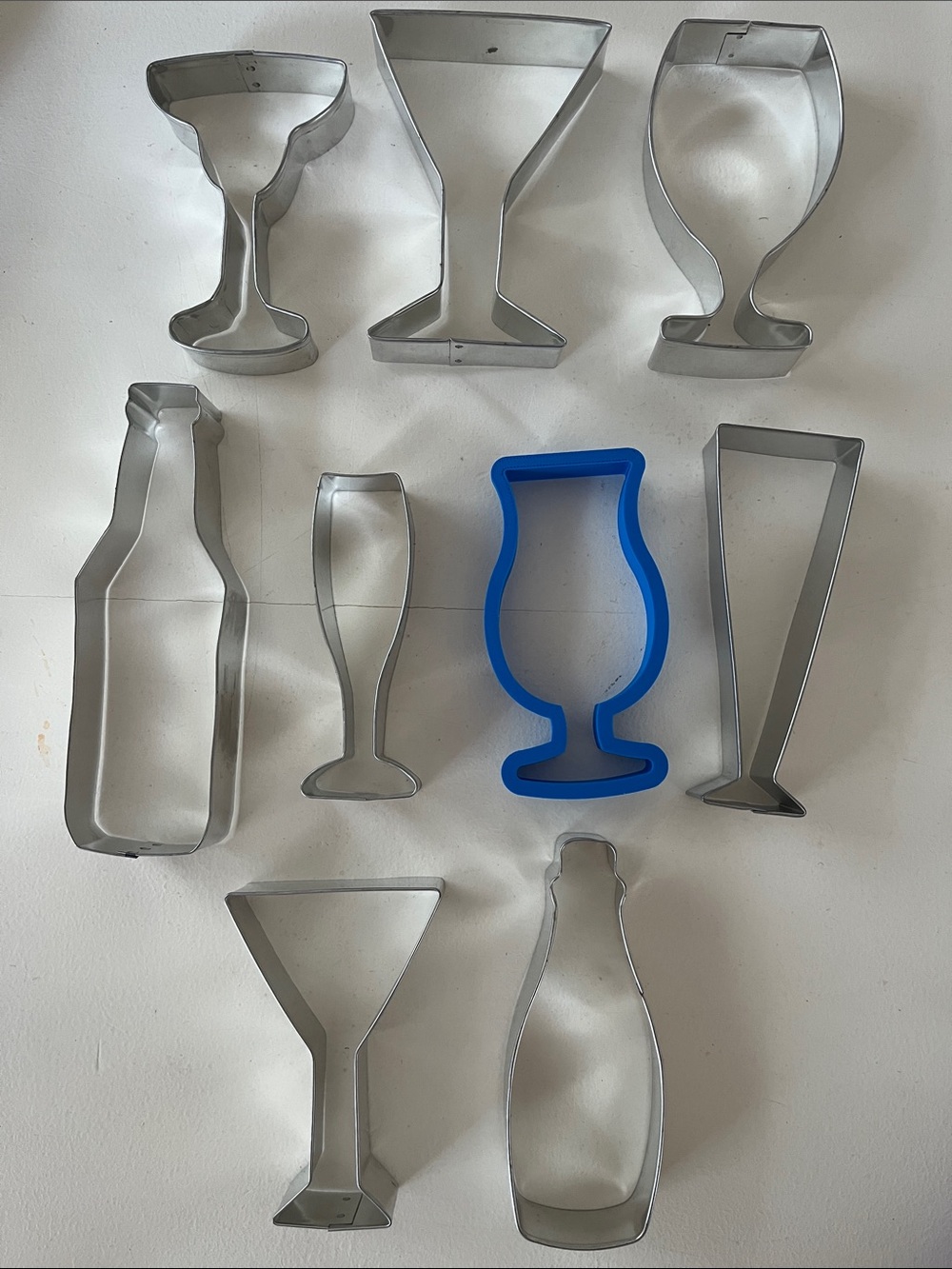 Drink-Themed Cookie Cutters, Set of 9